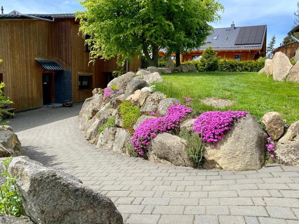 Naturstammhaus Und Appartements Zum Brockenbaecker ทานเนอ ภายนอก รูปภาพ