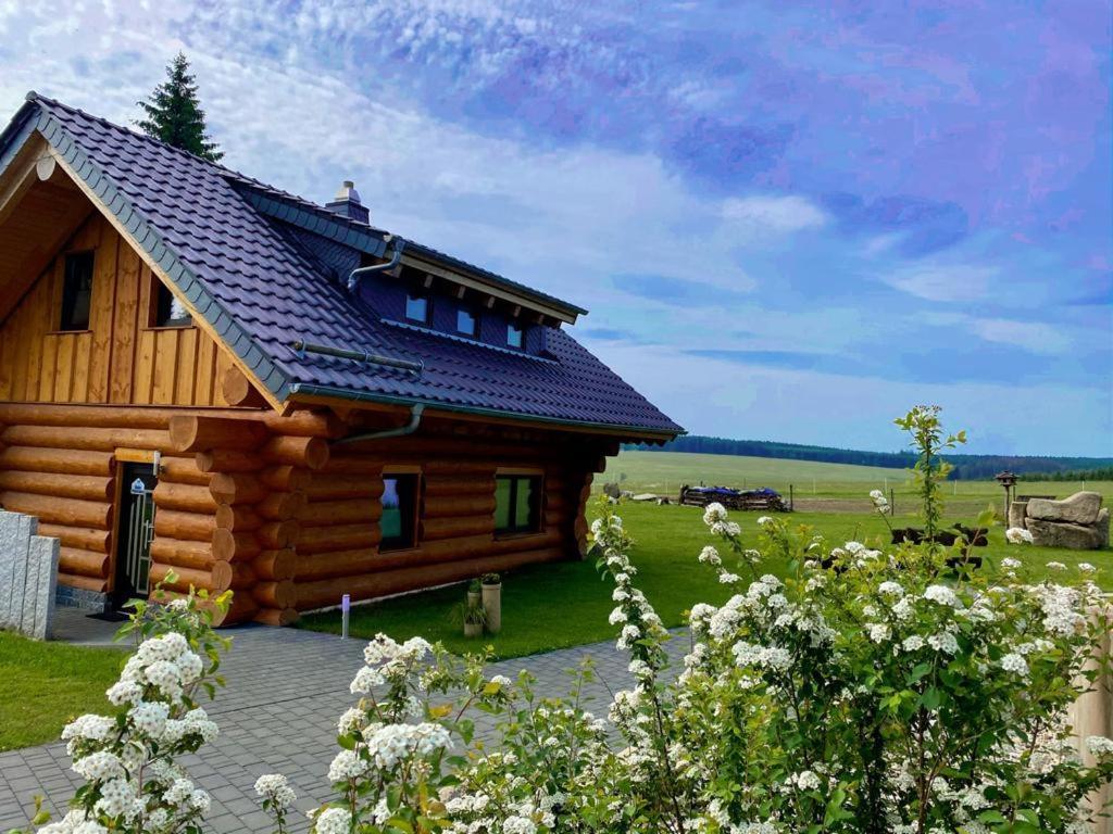 Naturstammhaus Und Appartements Zum Brockenbaecker ทานเนอ ภายนอก รูปภาพ