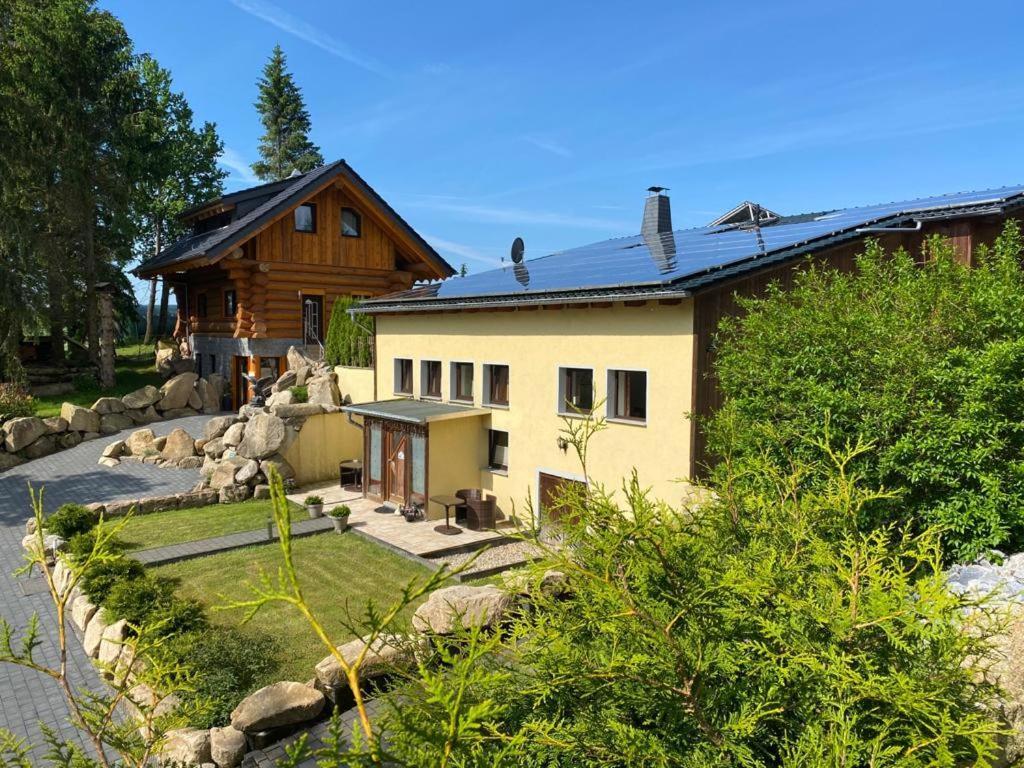 Naturstammhaus Und Appartements Zum Brockenbaecker ทานเนอ ภายนอก รูปภาพ