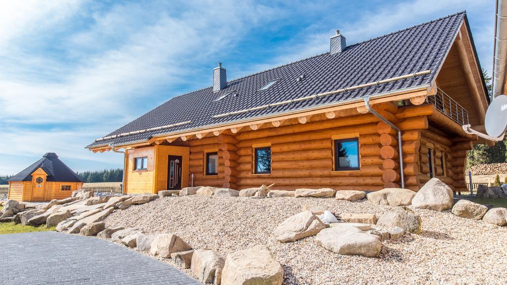 Naturstammhaus Und Appartements Zum Brockenbaecker ทานเนอ ภายนอก รูปภาพ