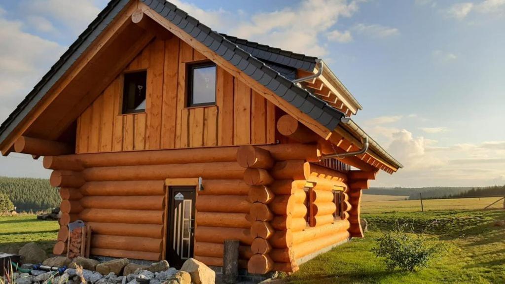 Naturstammhaus Und Appartements Zum Brockenbaecker ทานเนอ ภายนอก รูปภาพ